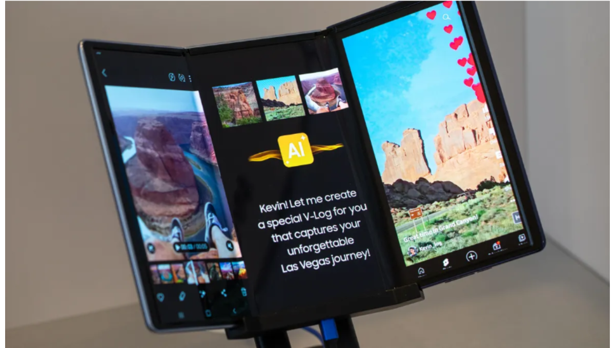 Samsung Could Launch Its First Tri-Fold Phone