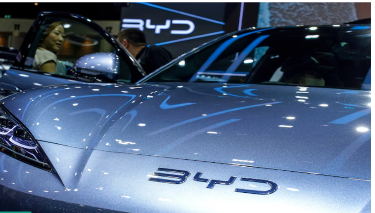 BYD Outsells Tesla for 4 Quarters